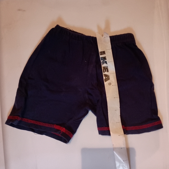3/$10 🌟 Boys Medium Dark Blue Say It With Love Sweat Shorts Pants - Picture 4 of 9